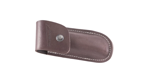 Etui couteau en cuir marron pour le Baribal®, le Rouergue ou l’Amicu®