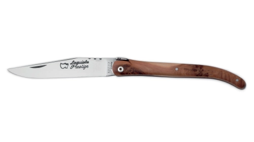 Couteau Laguiole 12 cm plein manche genévrier Couteau Laguiole 12 cm plein manche genévrier