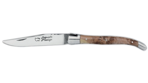Couteau pliant Laguiole 10 cm manche genévrier Couteau pliant Laguiole 10 cm manche genévrier