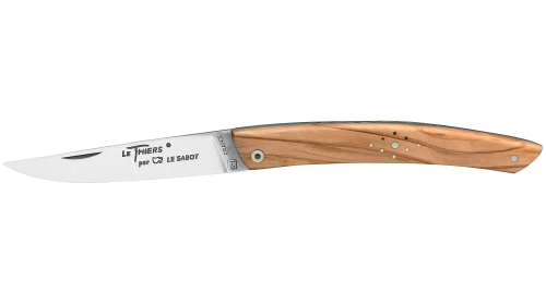 Couteau Le Thiers® Losange 11 cm manche olivier