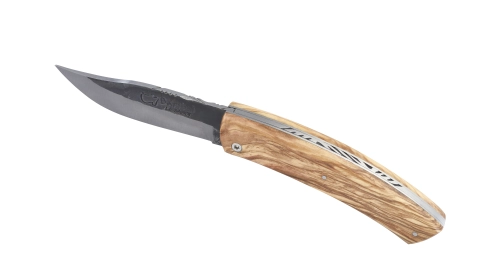Couteau Baribal® Aspet Martelé en olivier