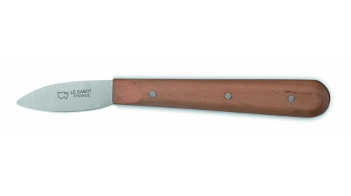 Couteau à énoiser manche hêtre Couteau à énoiser manche hêtre
