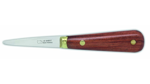 Couteau à huîtres en bubinga