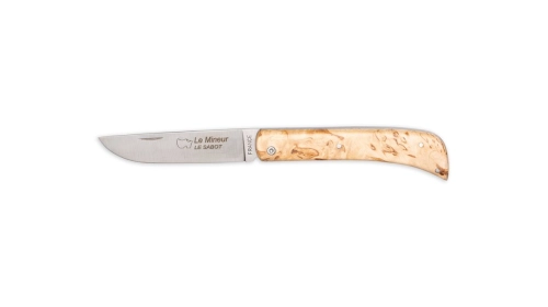 Couteau le Mineur Tradition manche bouleau de finlande