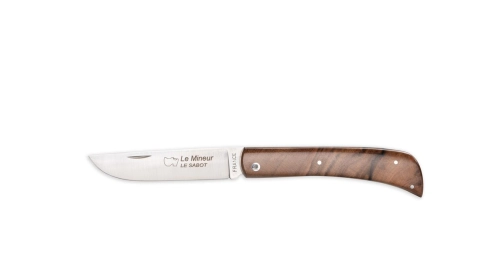 Couteau le Mineur Tradition manche noyer Couteau le Mineur Tradition manche noyer