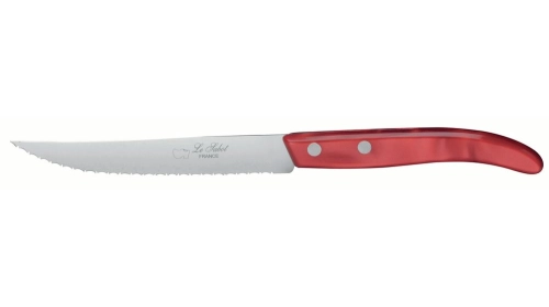 Couteau à steak Origin en plexi rouge Couteau à steak Origin en plexi rouge