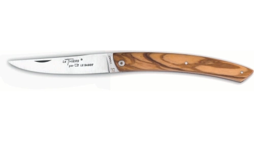 Couteau Le Thiers® 12 cm plein manche olivier Couteau Le Thiers® 12 cm plein manche olivier