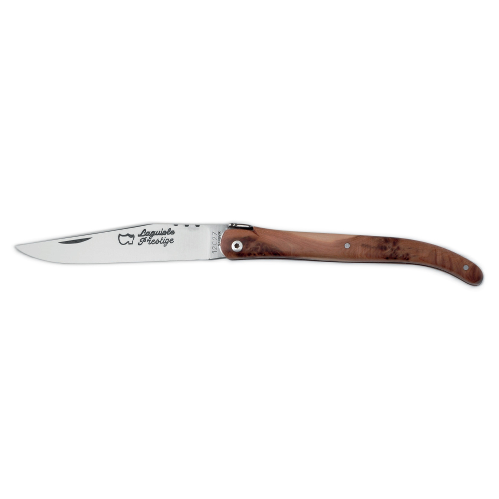Couteau Laguiole 12 cm plein manche genévrier
