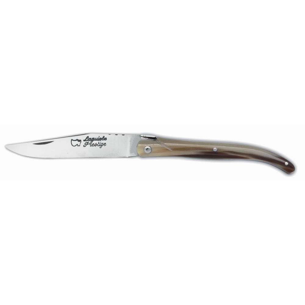 Couteau Laguiole 12 cm plein manche pointe de corne