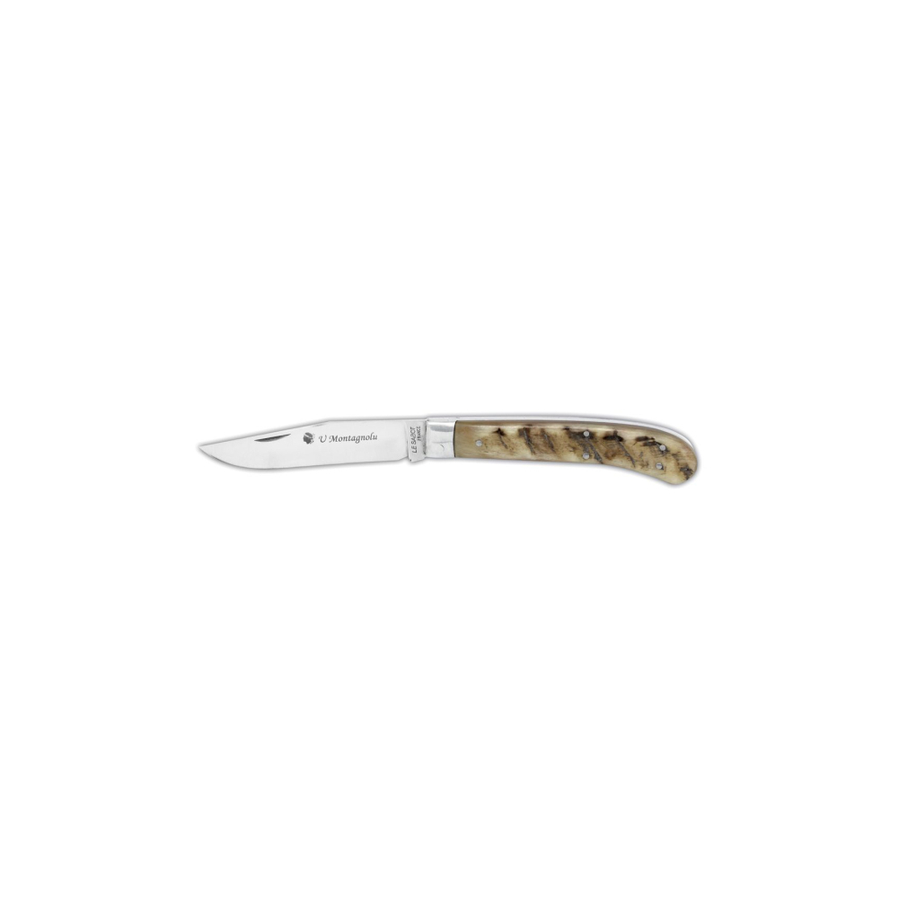 Couteau U Montagnolu® Tradition manche corne de bélier
