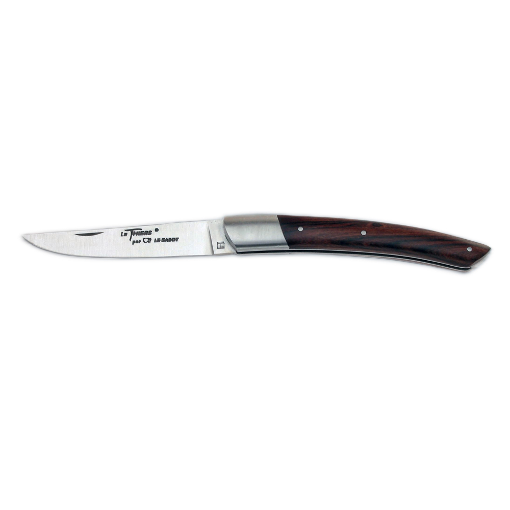 Couteau de poche Le Thiers 11 cm 1 mitre inox bois de violette