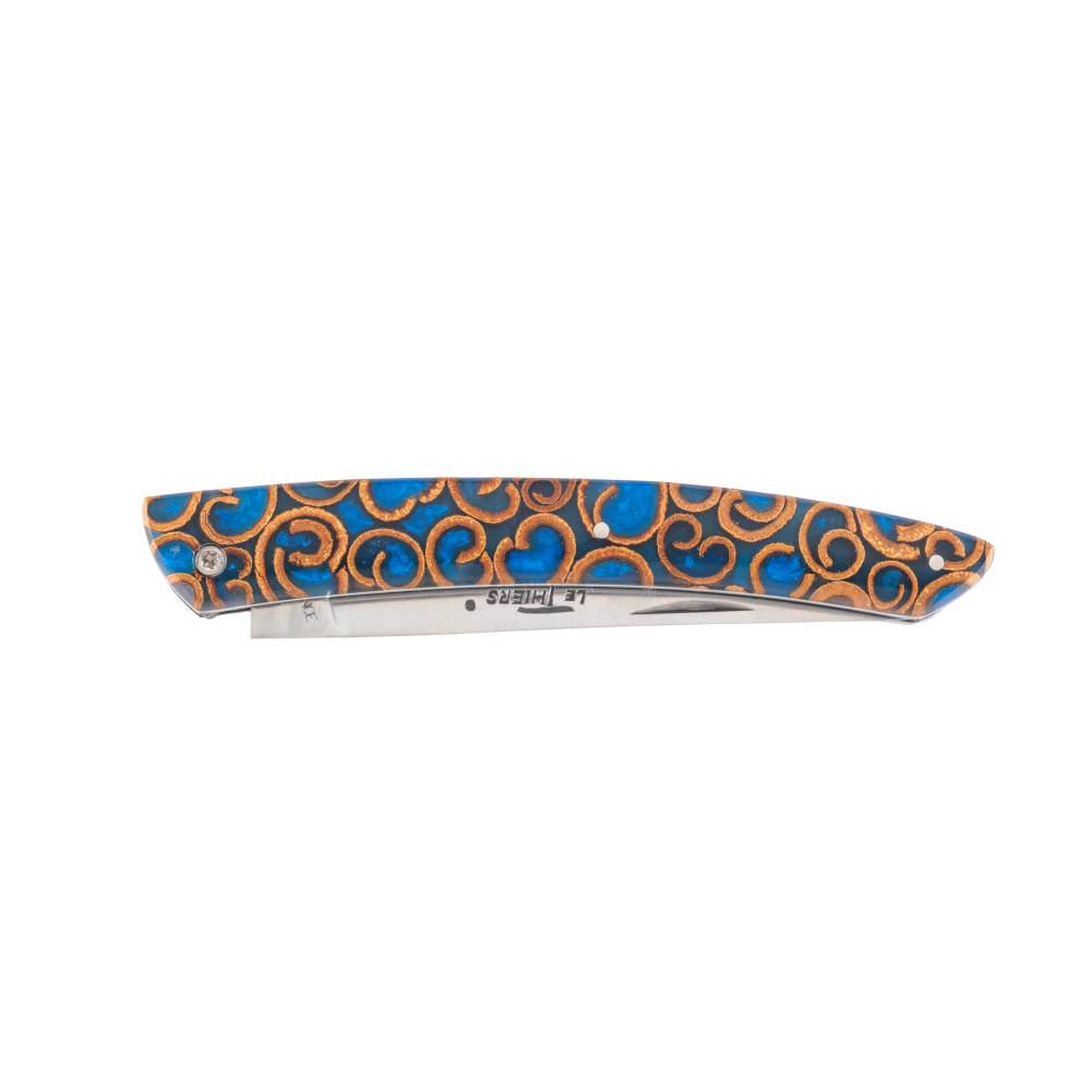Couteau de poche Le Thiers®  12 cm - manche Résine & Cannelle