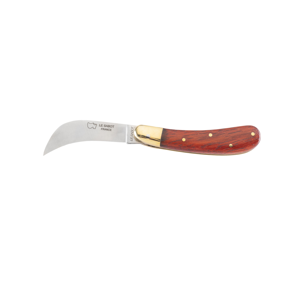 La Serpette pliante de jardin 10.5 cm 1 mitre laiton