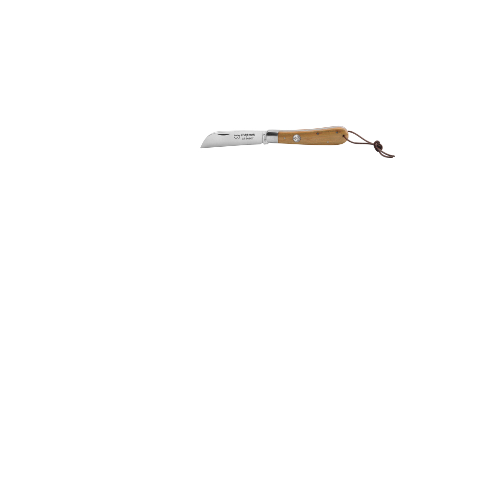 Couteau de poche pliant l'Armor® Médaillon Ancre manche palo santo