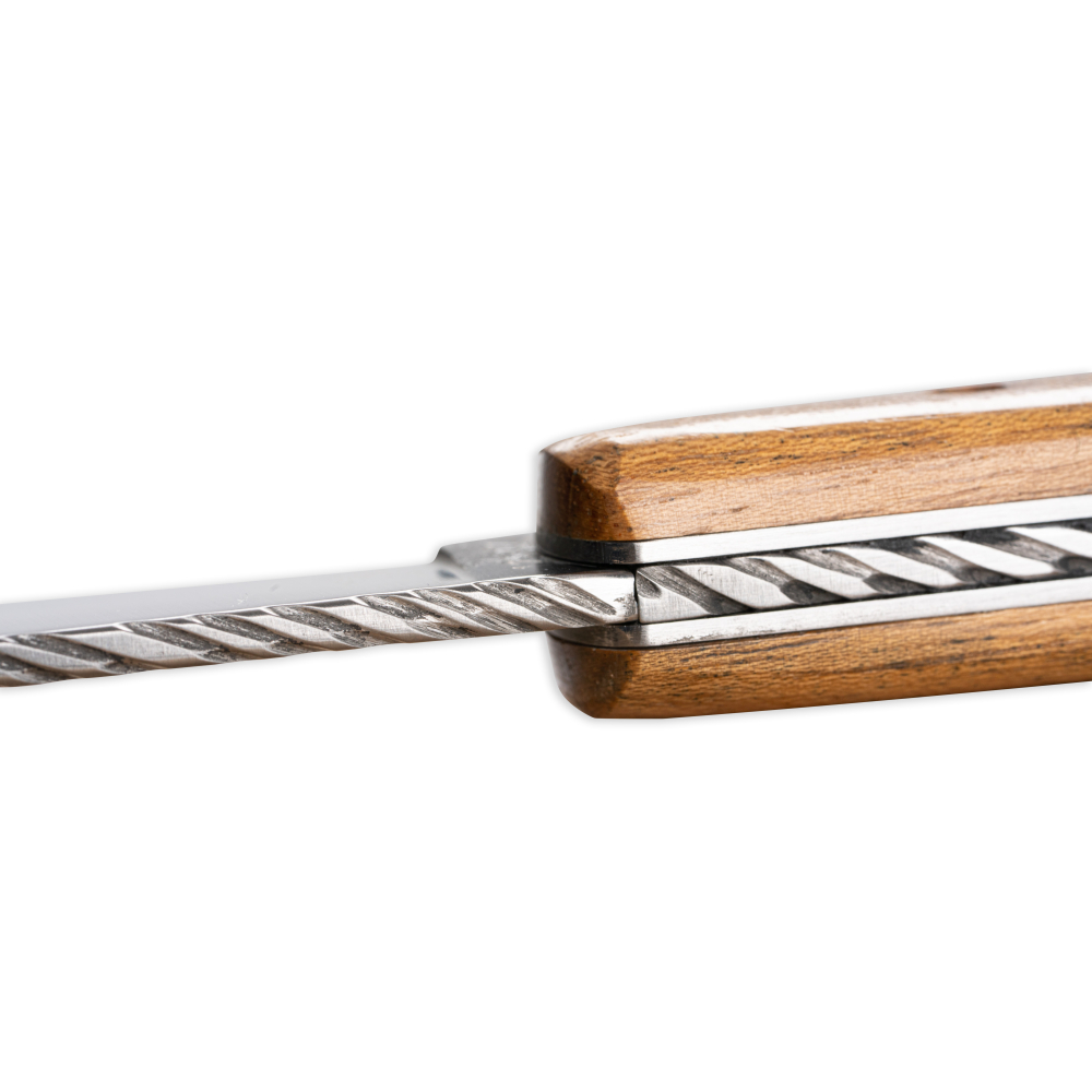 Couteau l'Armor® Création Cordage manche érable fumé