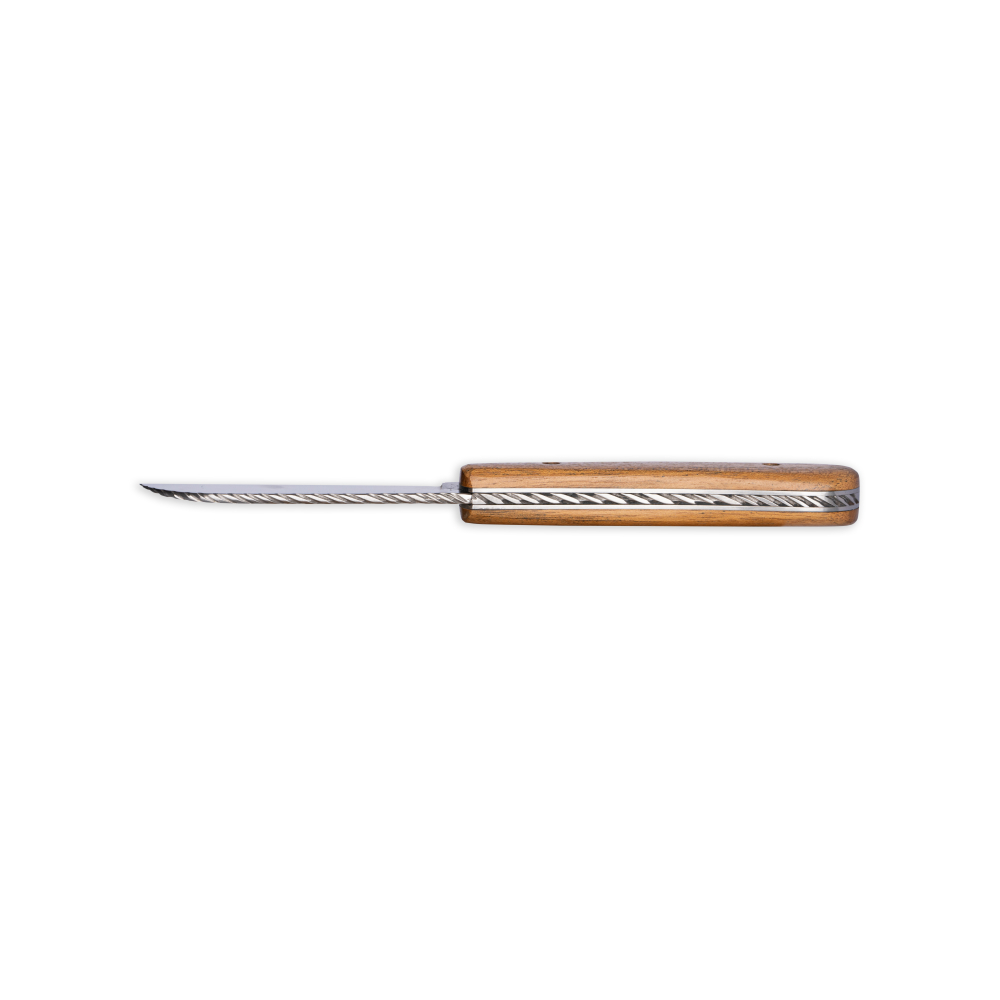 Couteau l'Armor® Création Cordage manche teck