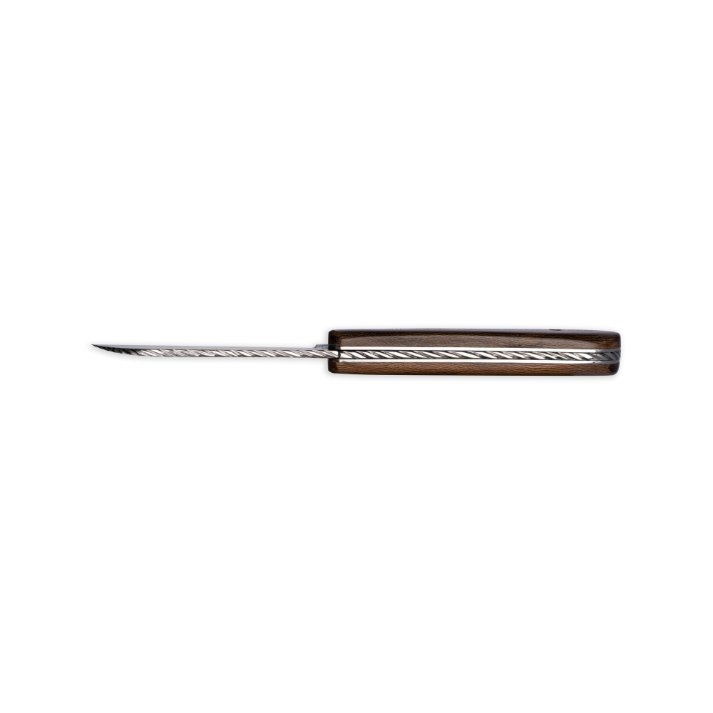Couteau l'Armor® Création Cordage manche érable fumé