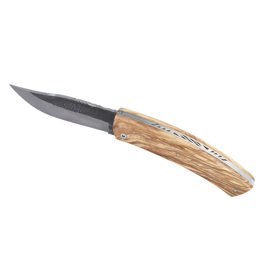 Couteau Baribal® Aspet Martelé en olivier