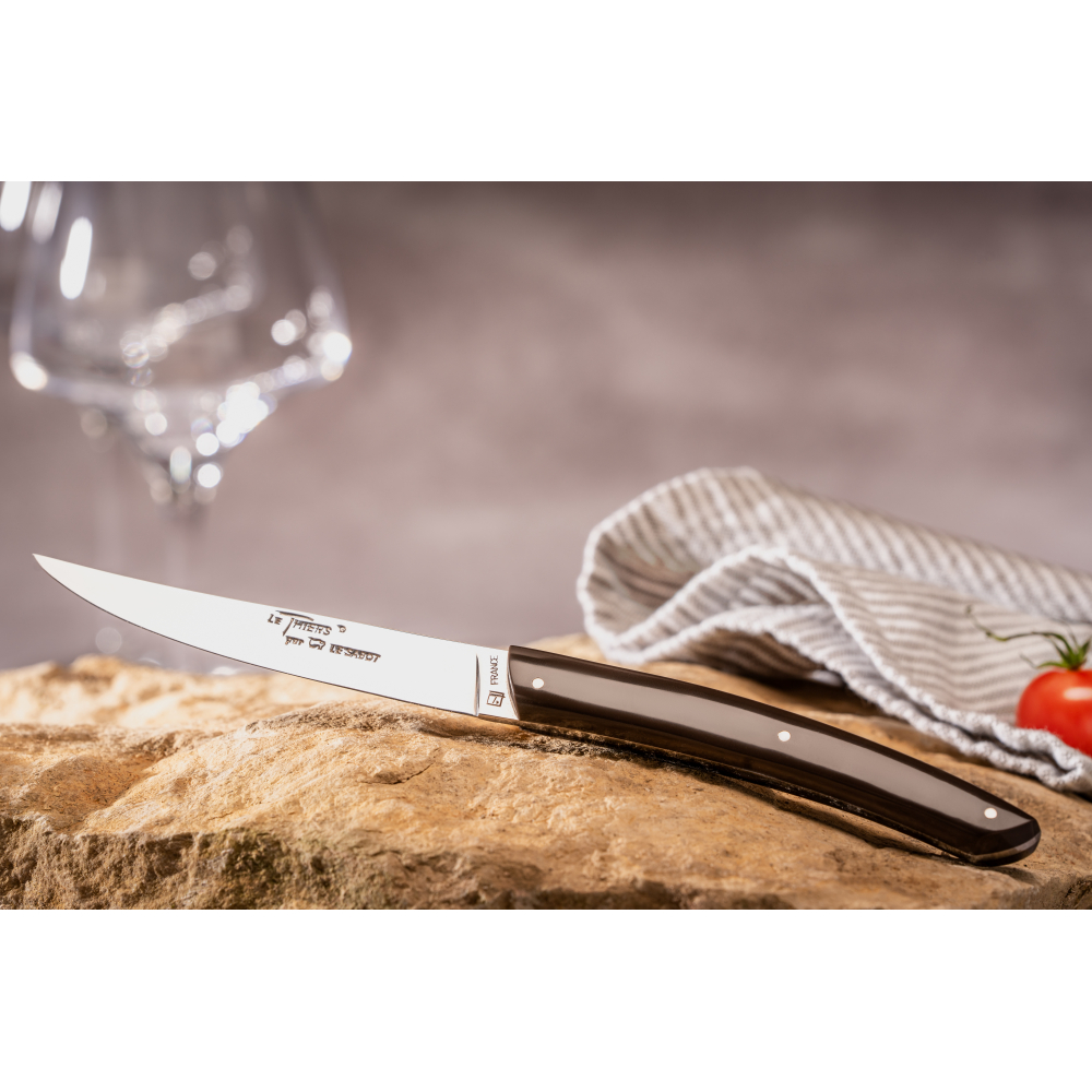 Couteau de table Le Thiers® en composite brun