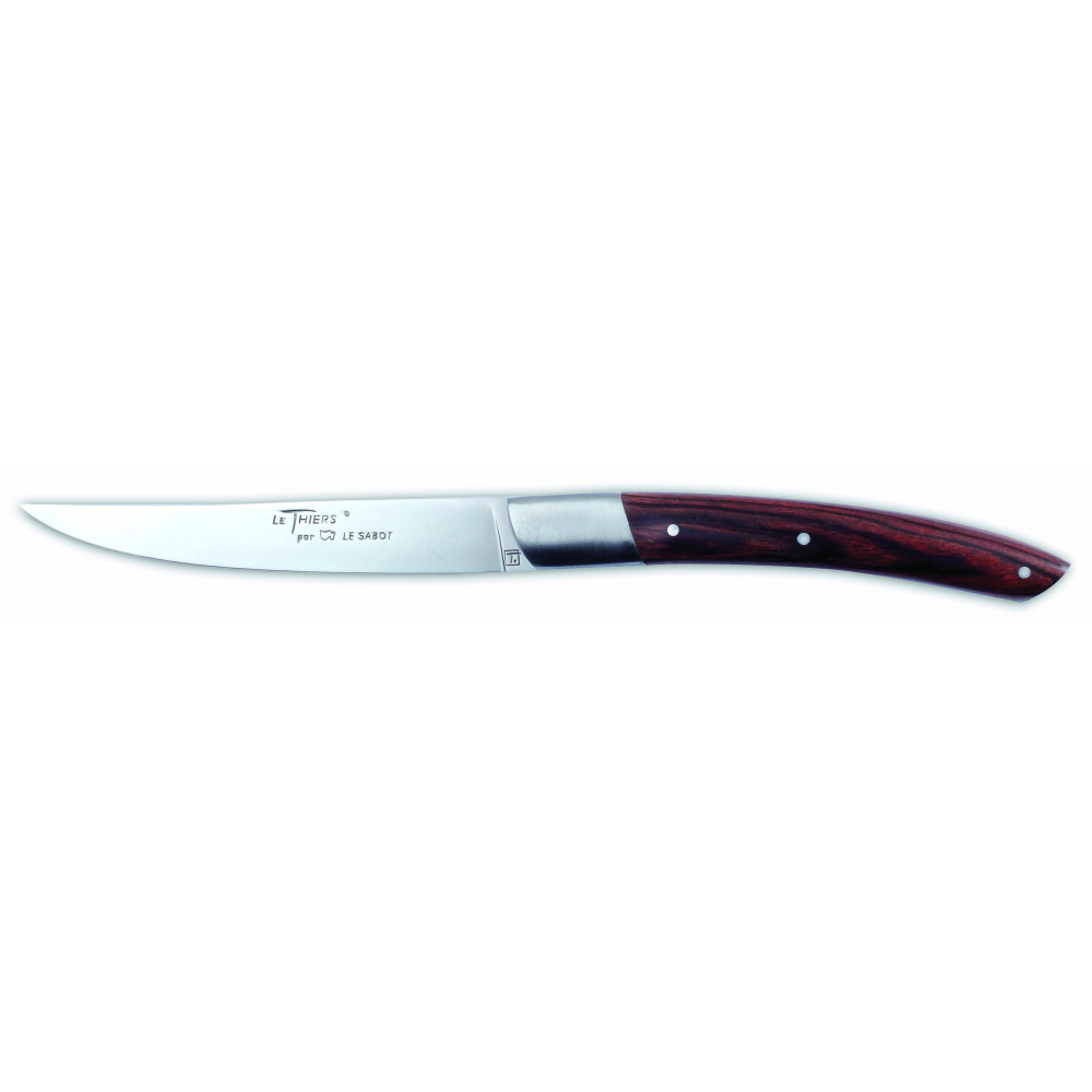 Couteau de table Le Thiers® une mitre inox en bois de violette