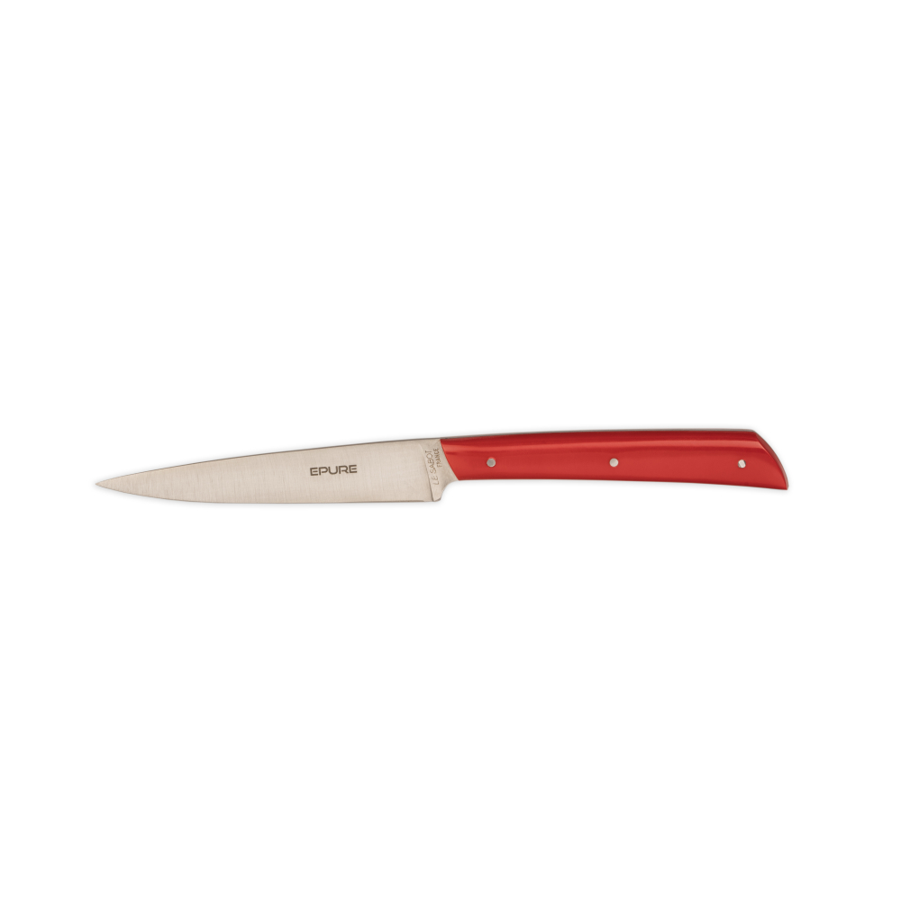 Couteau de table Epure® en composite rouge