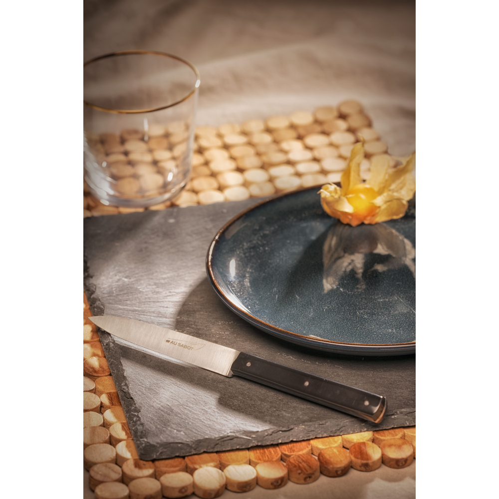 Couteau de table Le Richelieu en composite brun