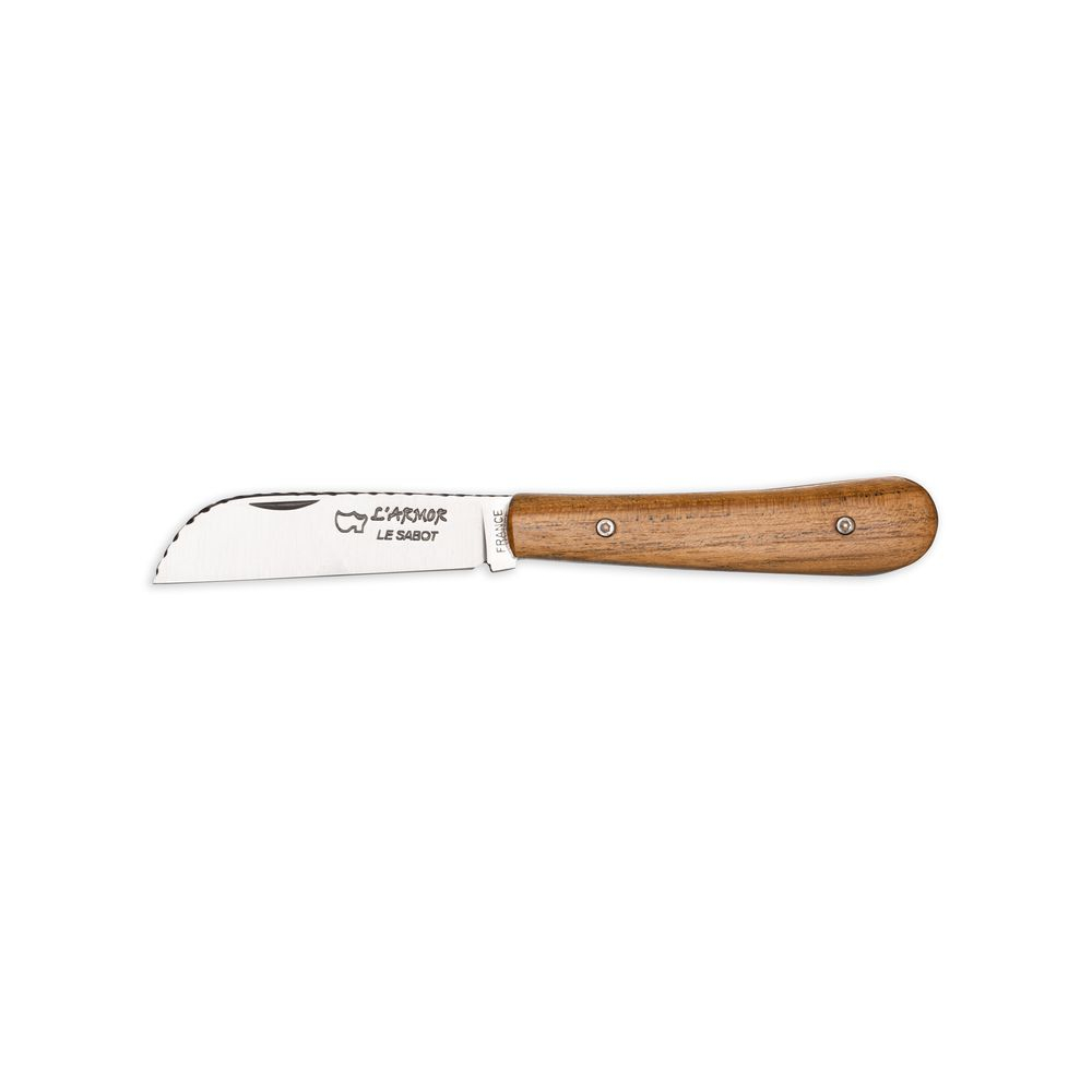 Couteau l'Armor® Création Cordage manche teck