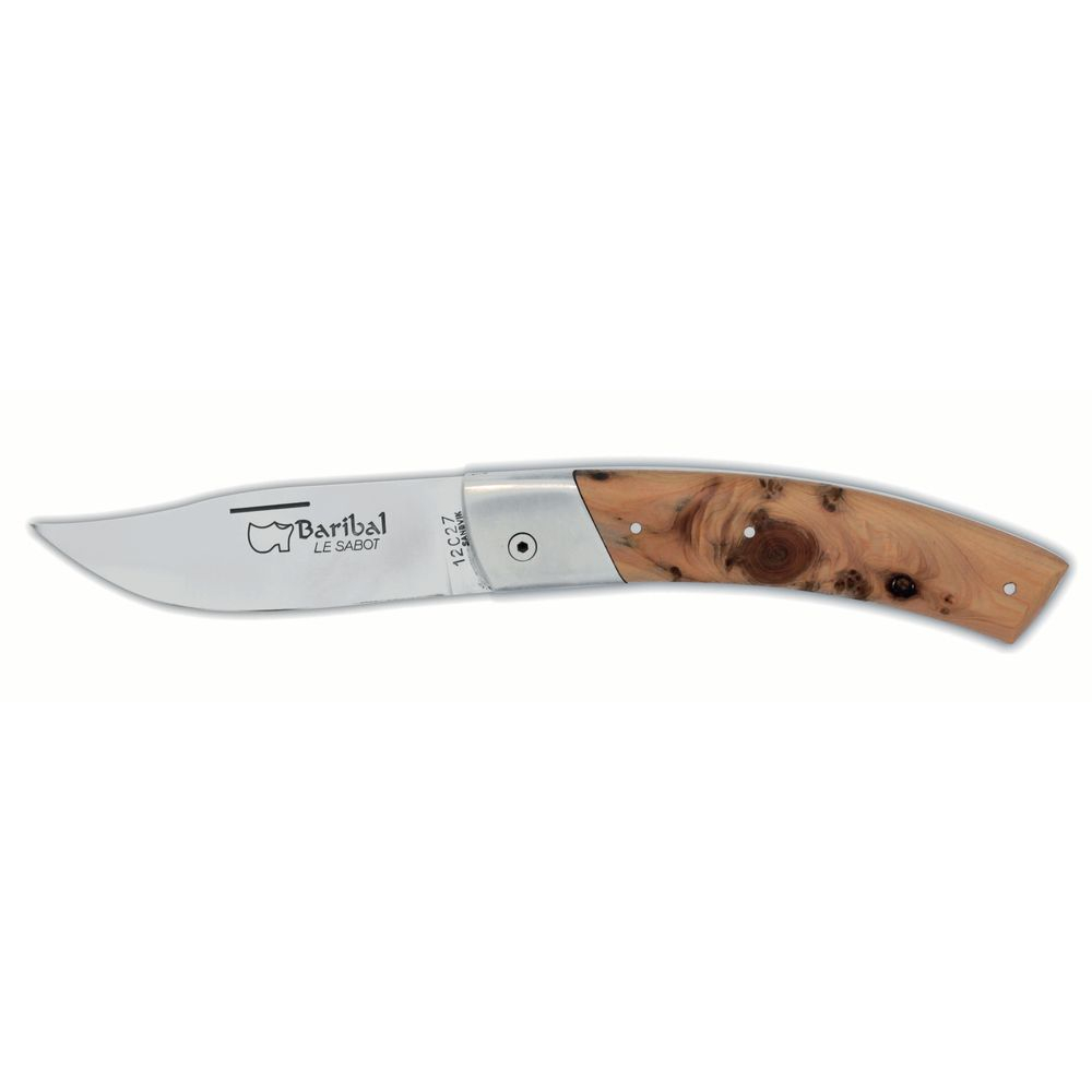 Couteau Baribal® Tradition mitres inox en genévrier