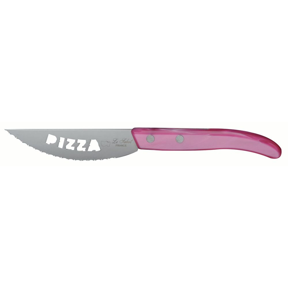 Couteau à pizza Origin en plexi fushia