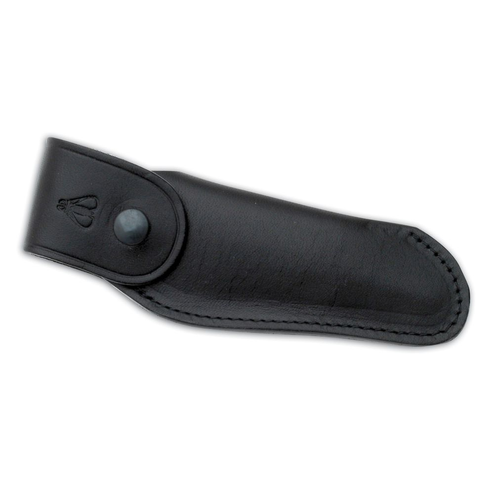 Etui couteau en cuir noir pour Laguiole 11 et 12 cm