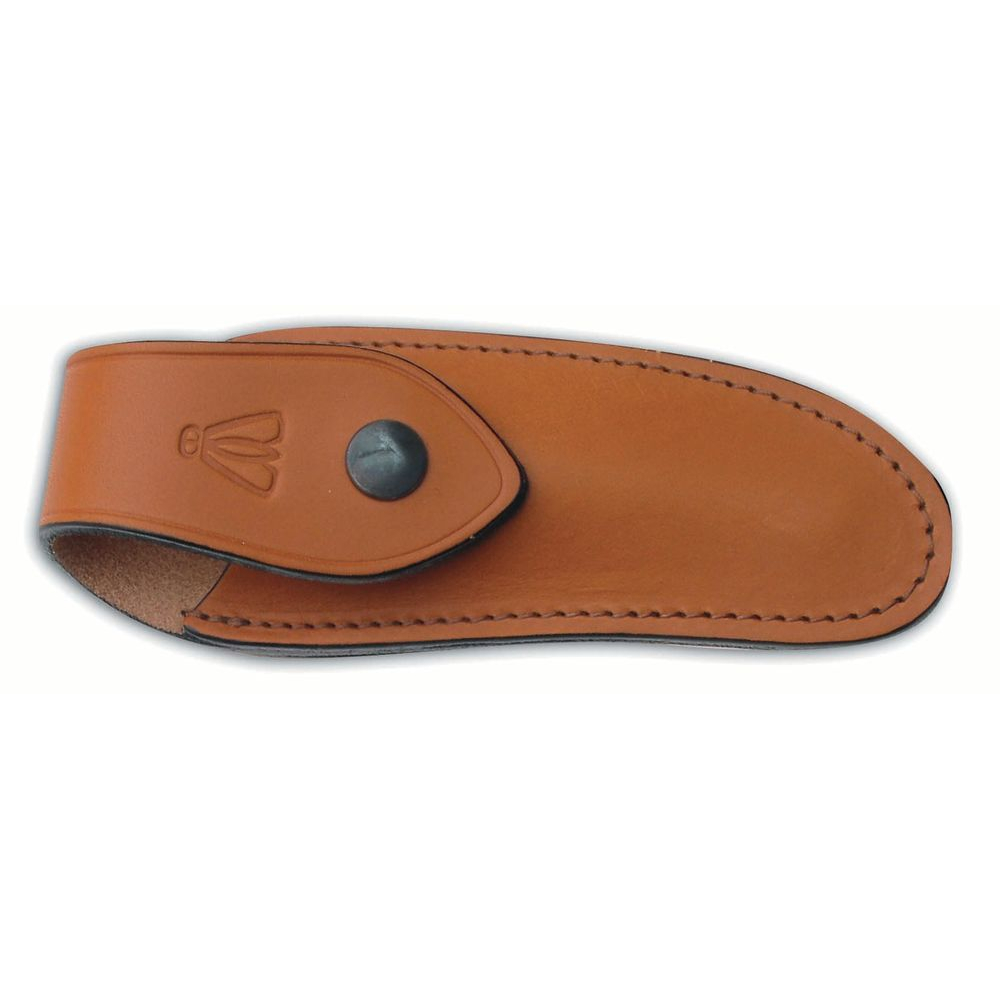 Etui couteau en cuir fauve pour Laguiole 11 et 12 cm