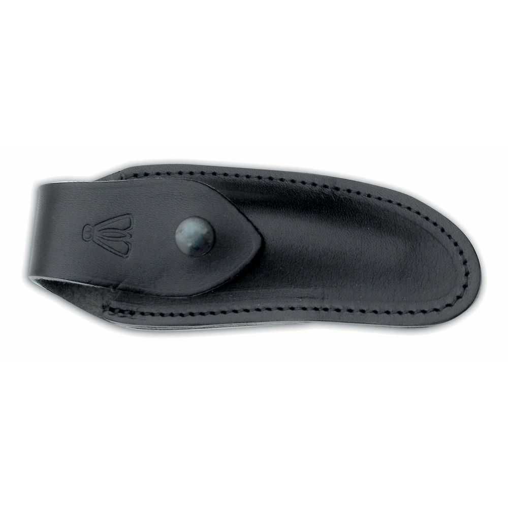 Etui couteau en cuir noir pour Laguiole 11 et 12 cm