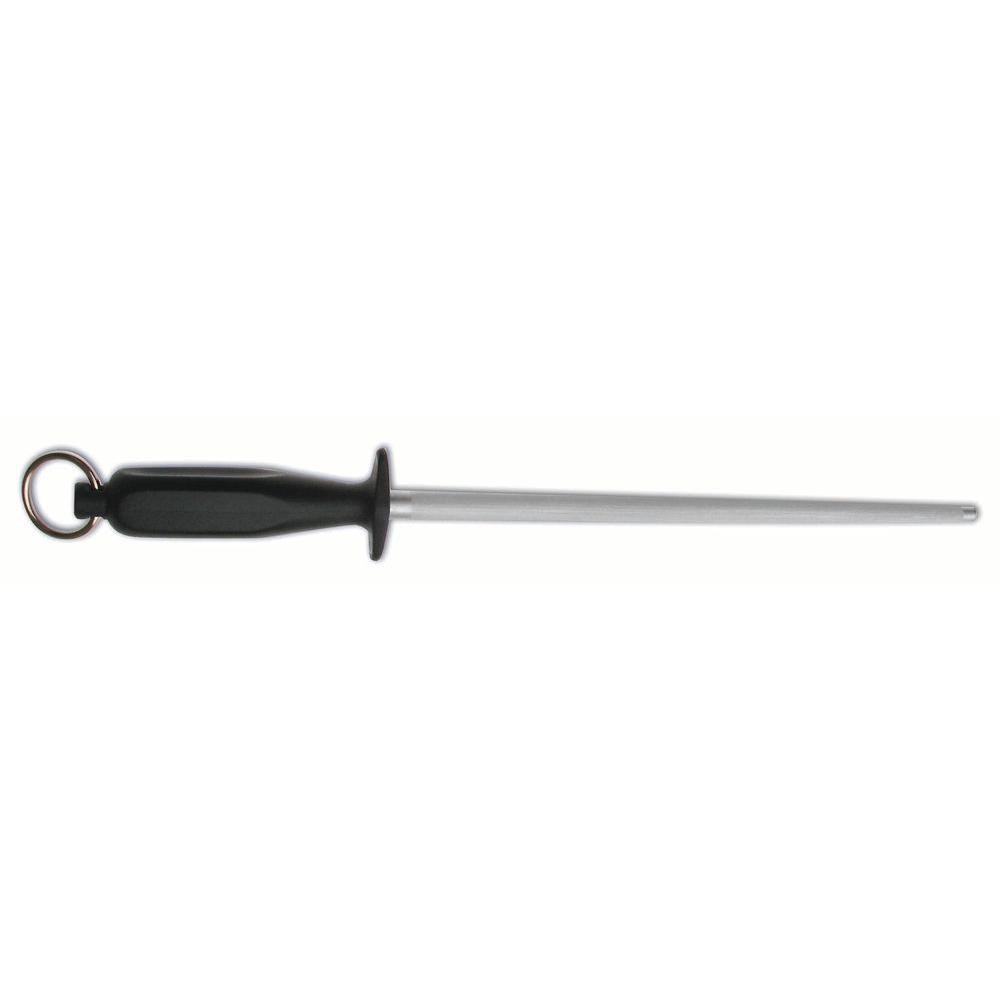 Fusil d'aiguisage mèche ronde de 30 cm