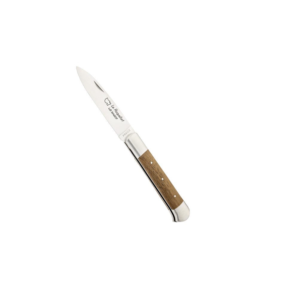 Couteau de poche pliant le Roquefort Tradition manche chêne
