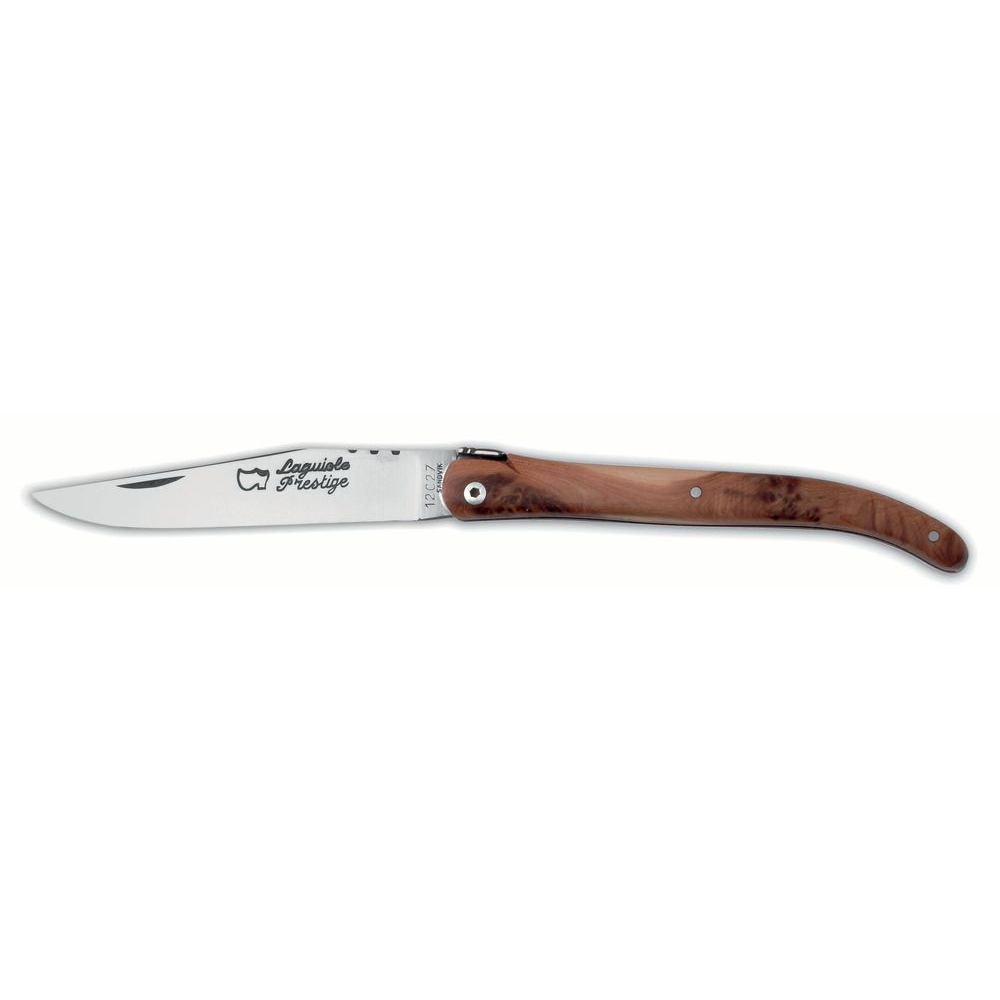 Couteau Laguiole 12 cm plein manche genévrier