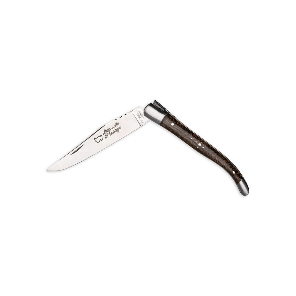 Couteau Laguiole 12 cm 2 mitres inox manche érable