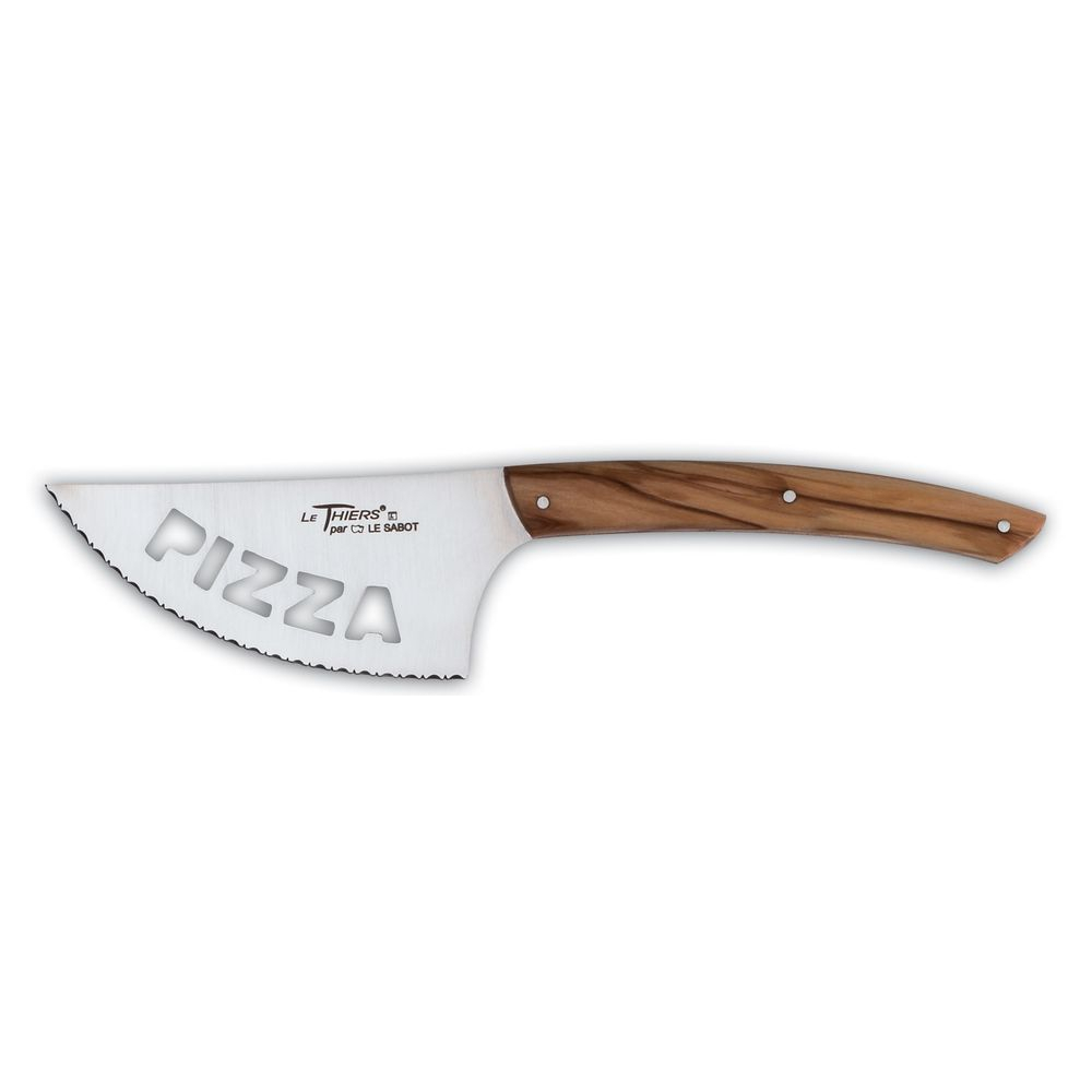 Couteau à pizza Le Thiers® en olivier