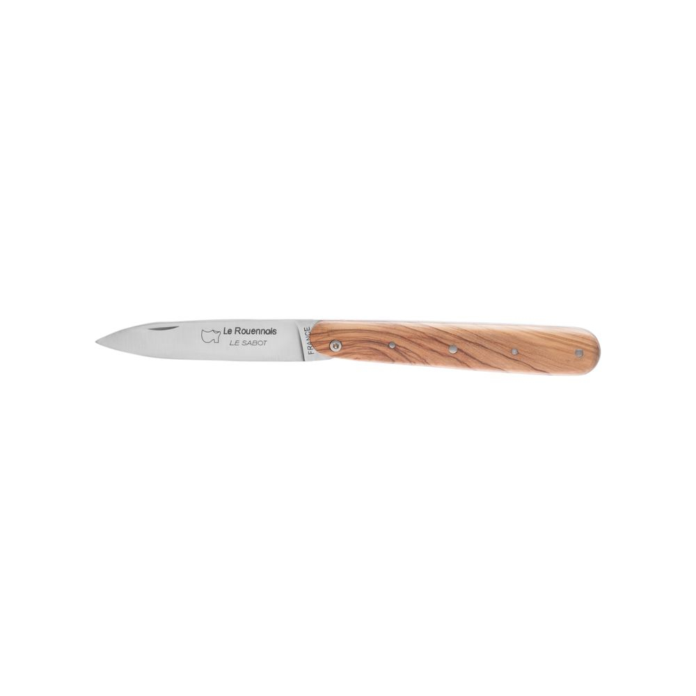 Couteau Rouennais manche olivier