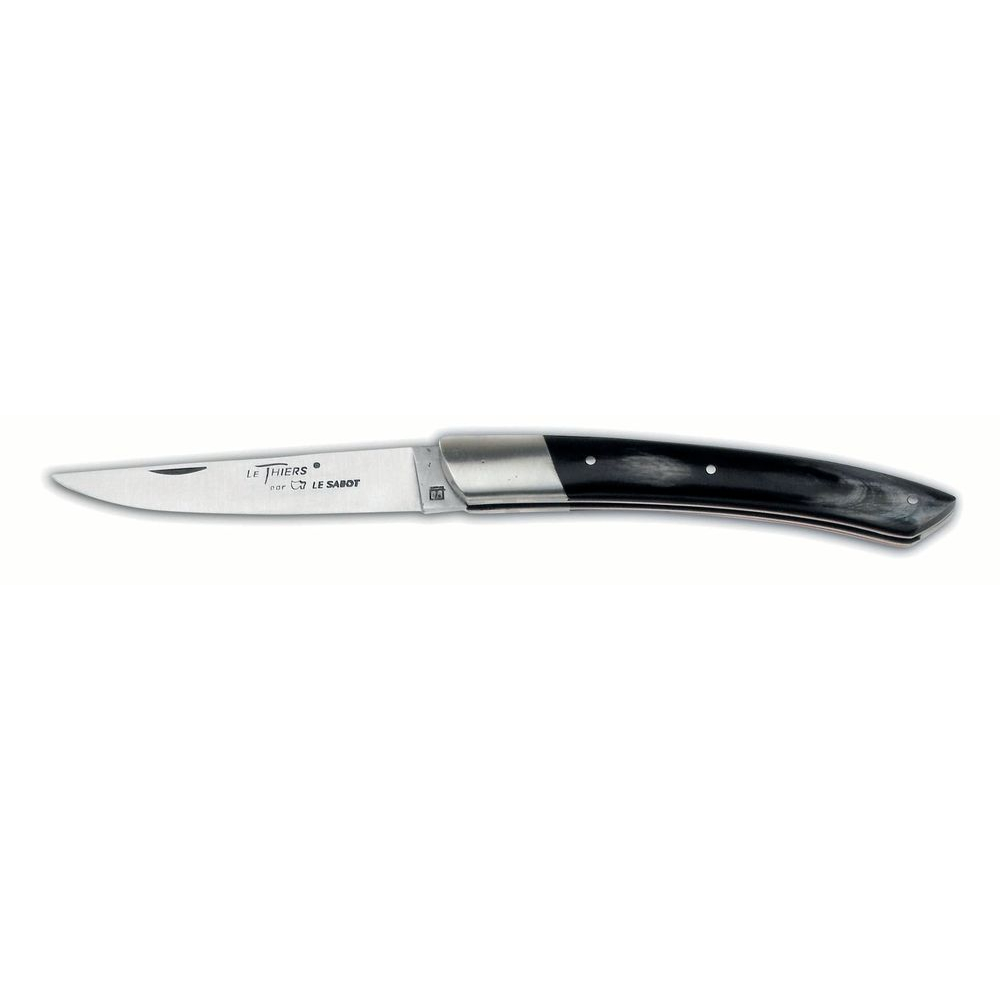 Couteau Le Thiers® 12 cm 1 mitre inox manche corne