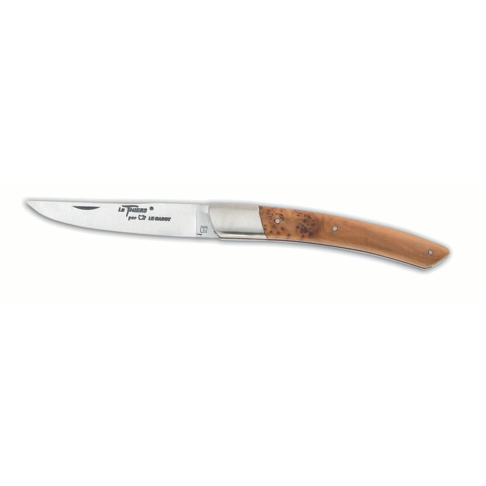 Couteau Le Thiers® 12 cm 1 mitre inox manche genévrier