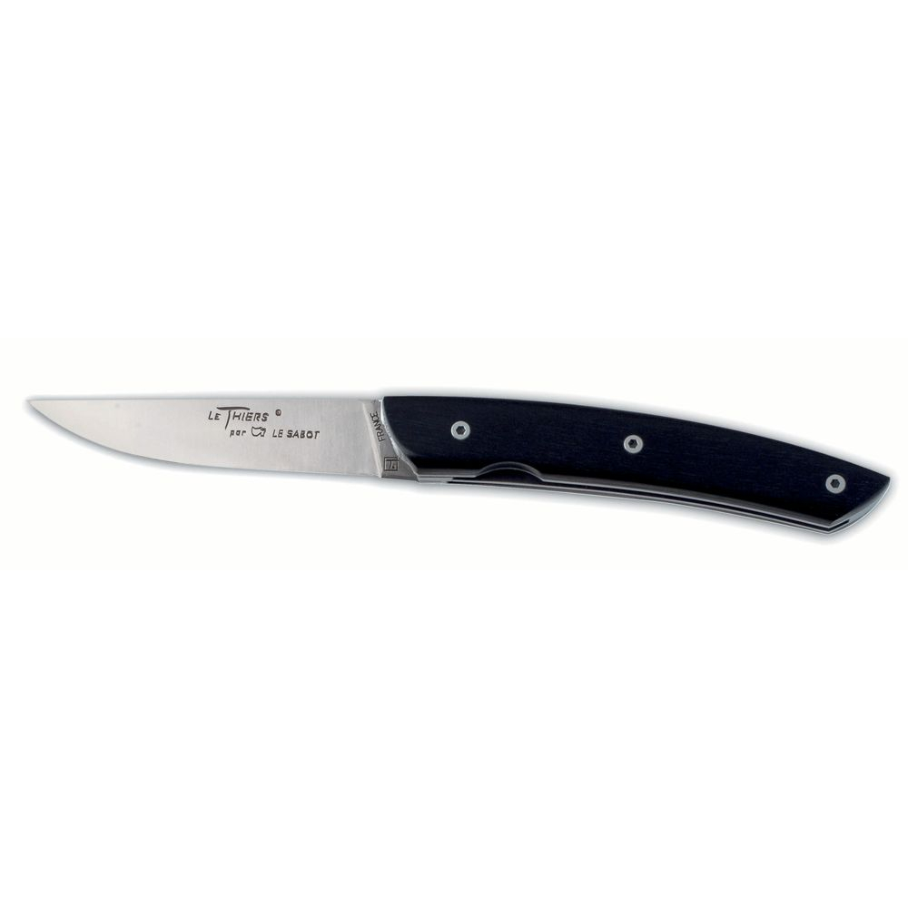 Couteau Le Thiers® 12 cm Liner-lock ébène