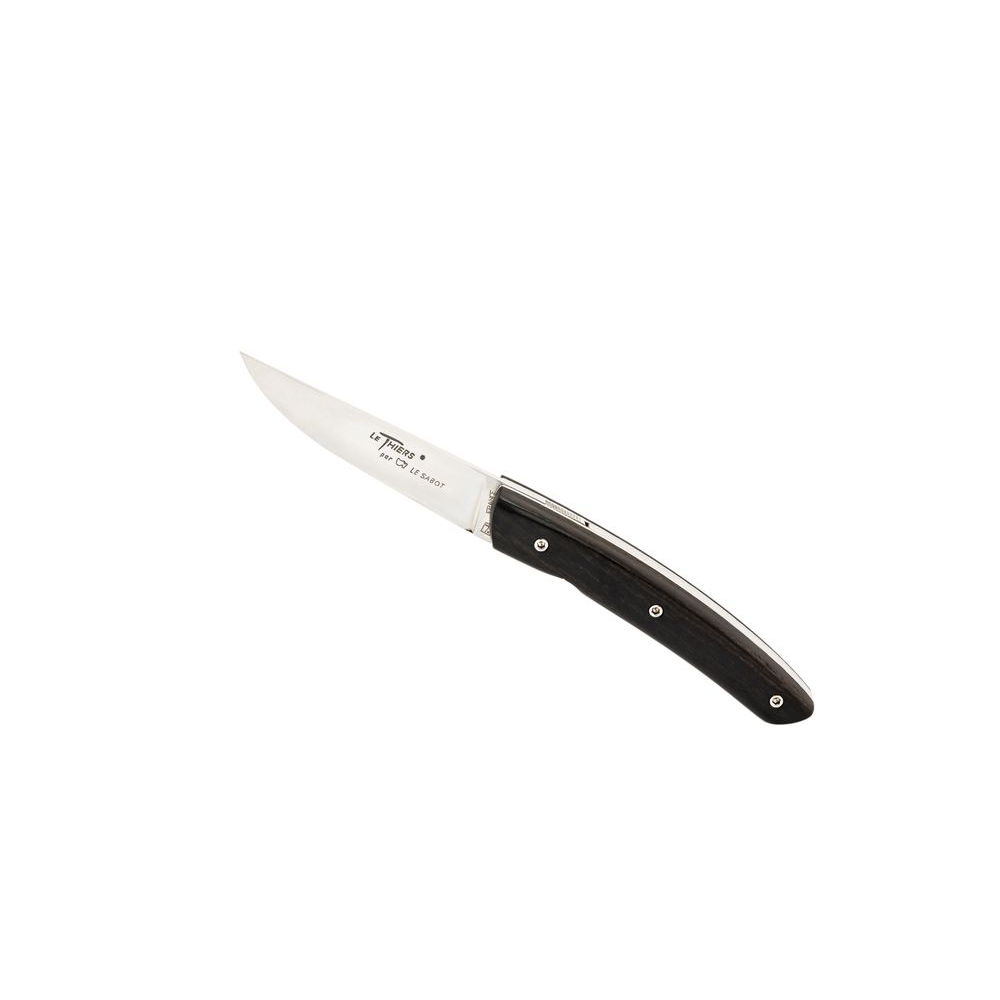 Couteau Le Thiers® 12 cm Liner-lock ébène
