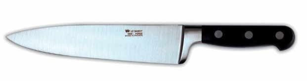 Couteau de cuisine forg&eacute;